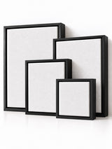 4 x Artist Blank Canvas & Floating Frame Assorted Sizes
