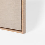Custom Size Stretched Blank Primed Linen Canvas With Floating Frame (55mm & 35mm)