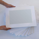 Mounted Prints - Empty Matboard to fit Standard Frames